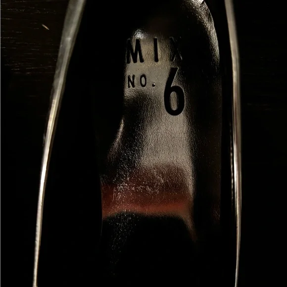 Silver Metallic Loafers with Buckle Detail by Mix No. 6 - Picture 4 of 8